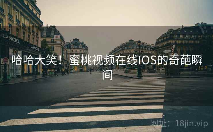 哈哈大笑！蜜桃视频在线IOS的奇葩瞬间  第2张