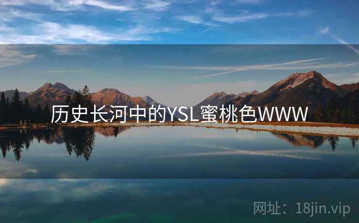 历史长河中的YSL蜜桃色WWW